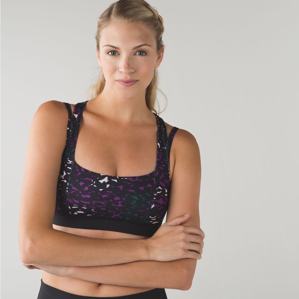 Lululemon Splendour Bra Shadow Wrap Multi / Black - image 1
